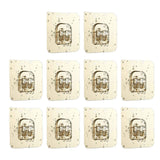 10Pcs Adhesive Hooks Kitchen Wall Hooks Reusable Seamless Hooks for Bathroom Kitchen Outdoor Hanging In Australia - Darrahopens