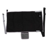 Airplane Seat Extender Portable Travel Foot Rest Airplane Must Haves for Toddlers Kids to Lie Down On Plane Black In Australia - Darrahopens