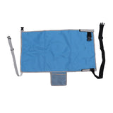 Airplane Seat Extender Portable Travel Foot Rest Airplane Must Haves for Toddlers Kids to Lie Down On Plane Blue
