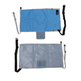 Airplane Seat Extender Portable Travel Foot Rest Airplane Must Haves for Toddlers Kids to Lie Down On Plane Blue