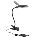Clip On Magnifying Glass with Light Iron and PP Adjustable LED Magnifying Desk Lamp for Soldering Craft Reading In Australia - Darrahopens