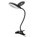Clip On Magnifying Glass with Light Iron and PP Adjustable LED Magnifying Desk Lamp for Soldering Craft Reading In Australia - Darrahopens