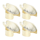 4Pcs Candle Snuffer Candle Extinguisher Metal Shell Pattern Automatic Candle Stopper for Candle Extinguishing Gold In Australia - Darrahopens