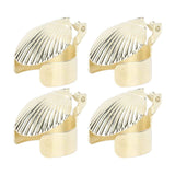 4Pcs Candle Snuffer Candle Extinguisher Metal Shell Pattern Automatic Candle Stopper for Candle Extinguishing Gold In Australia - Darrahopens