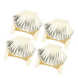 4Pcs Candle Snuffer Candle Extinguisher Metal Shell Pattern Automatic Candle Stopper for Candle Extinguishing Gold In Australia - Darrahopens