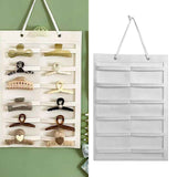 Wall Hanging Storage Bag Kids Hairpin Claw Holder Felt Display Organizer for Jewelry Hair Accessories Horizontal In Australia - Darrahopens