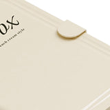 Desktop Organizer Box Data Cable Storage Case Plastic Book Design Home Decoration for Line Earbud Cream