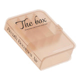 Desktop Organizer Box Data Cable Storage Case Plastic Book Design Home Decoration for Line Earbud Translucent Pink In Australia - Darrahopens