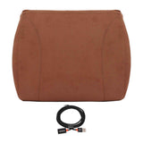 Khaki Portable Heating Waist Cushion USB Port 3 Adjustable Temperature Heating Lumbar Support Cushion In Australia - Darrahopens