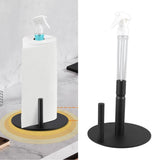 Paper Towel Holder Spray Bottle Standing Paper Tissue Roll Rack for Kitchen Bathroom