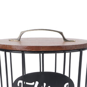 Rustic Coffee Filter Holder with Lid Coffee Filter Storage Container Coffee Pod Holder for Counter Coffee Bar Accessories Decor 0291 F Black In Australia - Darrahopens