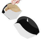 Coffee Filter Holder Hangable Coffee Filter Paper Rack Acrylic Coffee Paper Storage Container Stand V Shape