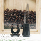 Coffee Distribution Tool Non Stick Black Aluminum Alloy Stainless Steel Coffee Stirring Tamper for Coffee Making In Australia - Darrahopens