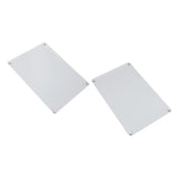 15.7 X 11.8in Magnetic Dry Erase Calendar Acrylic Clear Planner Board For Fridge Refrigerator Weekly Plan Board + Blank Board