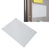 15.7 X 11.8in Magnetic Dry Erase Calendar Acrylic Clear Planner Board For Fridge Refrigerator Weekly Plan Board + Blank Board
