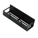 Fridge Spice Rack Magnetic with Hook Hanging Seasoning Holder Rack for Kitchen Storage Black 27x8.5x5cm / 10.6x3.3x2.0in In Australia - Darrahopens