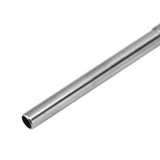 Collapsible Stainless Steel Drinking Straw Reusable Metal Straw with Cleaning Brush for Travel Work Blue