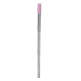 Collapsible Stainless Steel Drinking Straw Reusable Metal Straw with Cleaning Brush for Travel Work Purple In Australia - Darrahopens