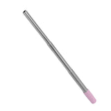 Collapsible Stainless Steel Drinking Straw Reusable Metal Straw with Cleaning Brush for Travel Work Purple In Australia - Darrahopens