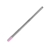 Collapsible Stainless Steel Drinking Straw Reusable Metal Straw with Cleaning Brush for Travel Work Purple In Australia - Darrahopens