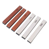 6pcs Knife Sharpener Stone Professional Built in Base Angle Guide Knife Grindstone for Knives Scissors In Australia - Darrahopens