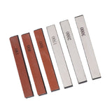 6pcs Knife Sharpener Stone Professional Built in Base Angle Guide Knife Grindstone for Knives Scissors