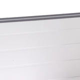 Double Sided Cutting Board Rapid Thawing and Grinding Plate with Knife Sharpener for Kitchen Grey