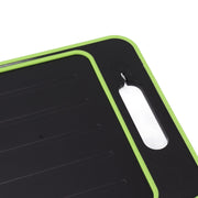 Double Sided Cutting Board Rapid Thawing and Grinding Plate with Knife Sharpener for Kitchen Black