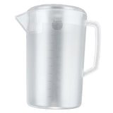 Water Pitcher PC Plastic High Temperature Resistance Frosted Kettle Mix Drinks Water Jug with Scale and Lid for Lemonade Beverage Ice Tea Transparent 5000ml In Australia - Darrahopens
