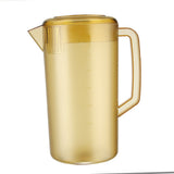 Water Pitcher PC Plastic High Temperature Resistance Frosted Kettle Mix Drinks Water Jug with Scale and Lid for Lemonade Beverage Ice Tea Dark Brown 5000ml In Australia - Darrahopens