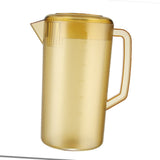 Water Pitcher PC Plastic High Temperature Resistance Frosted Kettle Mix Drinks Water Jug with Scale and Lid for Lemonade Beverage Ice Tea Dark Brown 5000ml In Australia - Darrahopens