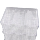 Transparent Water Bottle Organizer 4 Pack Stackable Plastic Water Bottle Cup Holder Detachable Kitchen Pantry Organization Storage Shelf for Cabinet In Australia - Darrahopens