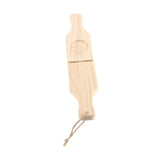 Tostonera Plantain Masher Pine Plantain Press Smasher Reusable Deep Plantain Baskets Maker with Hanging Lanyard