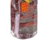 Straw Water Bottle Built in Tea Strainer with Handle PC 700ml Beautiful Cute Straw Bottle for Girls Women Pink