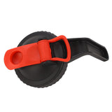 Wide Mouth Mason Jar Pour Spout Lid Leak Proof Mason Jar Flip Cap Lid with Handle Black Red In Australia - Darrahopens