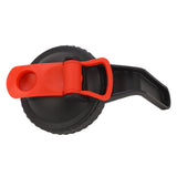 Wide Mouth Mason Jar Pour Spout Lid Leak Proof Mason Jar Flip Cap Lid with Handle Black Red In Australia - Darrahopens