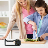 Knife Sharpener 4 Stage Adjustable Handheld Manual Knife Sharpeners for Kitchen Knives Green