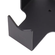 Coffee Portafilter Holder Stand Aluminum Coffee Portafilter Tamping Station for Home Bar Black