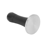 Coffee Tamper Stirrer Kit Distribution Tool Set 2 in 1 Hand Presser for Home Black 51mm