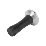 Coffee Tamper Stirrer Kit Distribution Tool Set 2 in 1 Hand Presser for Home Black 51mm