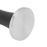 Coffee Tamper Stirrer Kit Distribution Tool Set 2 in 1 Hand Presser for Home Black 53mm