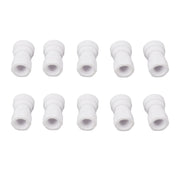 10 Pcs Plastic Quick Connect Fittings Multifunctional Plastic Quick Pipe Fitting for Home Winery Beer Brewing 3/8