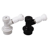 Ball Lock Disconnect Kit Beer Keg Liquid Dispenser Push in Fitting Quick Joint Connector for Beer Tube Hose 5/16