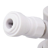 Ball Lock Disconnect Kit Beer Keg Liquid Dispenser Push in Fitting Quick Joint Connector for Beer Tube Hose 3/8