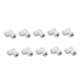 10PCS Push to Connect Fittings 8mm 5/16 Tee Coupling Quick Connector Plastic Tight Sealing Tube Fittings Home Beer Brewing Parts In Australia - Darrahopens