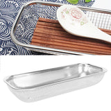 Stainless Steel Utensil Drying Rack Multifunctional Cutlery Drain Basket for Chopsticks Knives Spoons Hole Type