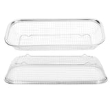Stainless Steel Utensil Drying Rack Multifunctional Cutlery Drain Basket for Chopsticks Knives Spoons Grid Type