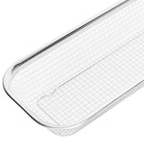 Stainless Steel Utensil Drying Rack Multifunctional Cutlery Drain Basket for Chopsticks Knives Spoons Grid Type
