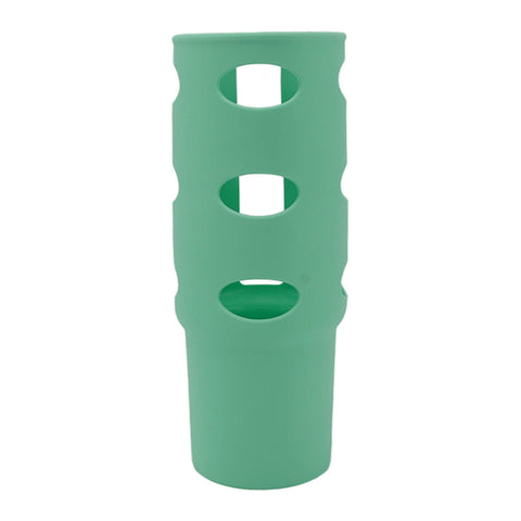 Cup Protector Sleeve Slip Resistant All Wrapped Detachable Silicone Water Cup Boot for 30oz Cups Green In Australia - Darrahopens