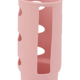 Cup Protector Sleeve Slip Resistant All Wrapped Detachable Silicone Water Cup Boot for 30oz Cups Light Pink